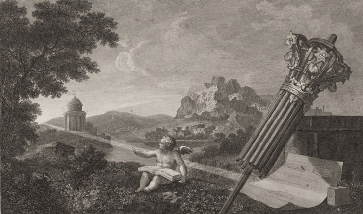William Hogarth Frontispiece to Dr. Brook Taylor's Perspective, 1761
