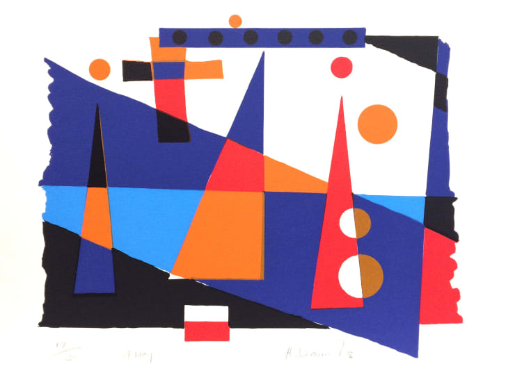 Harvey Daniels Away, 1998 Unframed price: £300 Framed price: £390