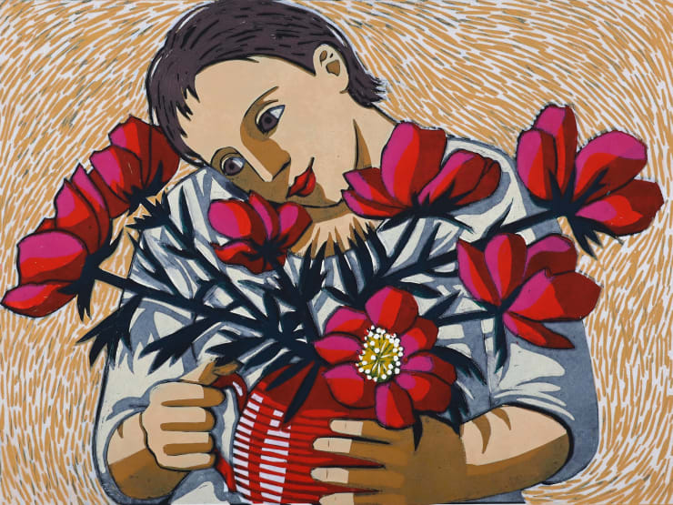 Anita Klein Studio Sale, Peonies (TP), 2022