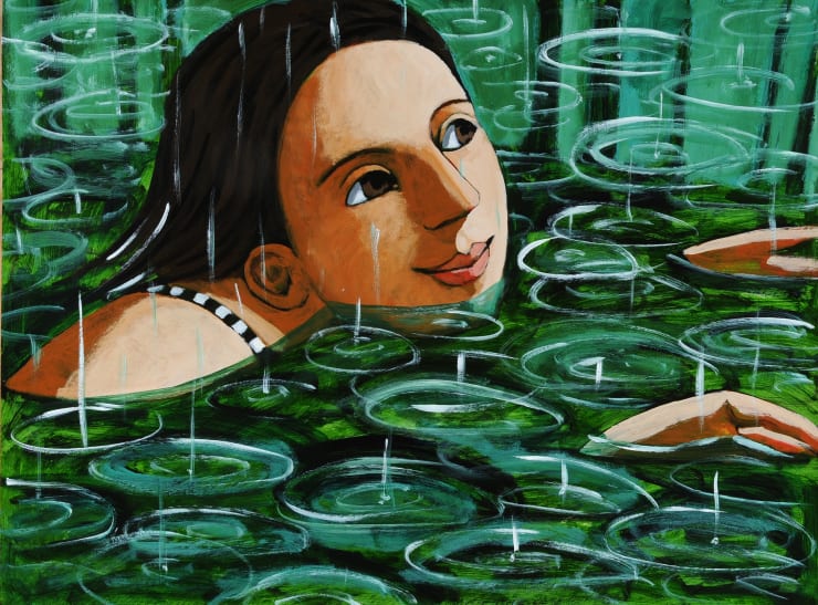 Anita Klein, Swimming in the Rain , 2020