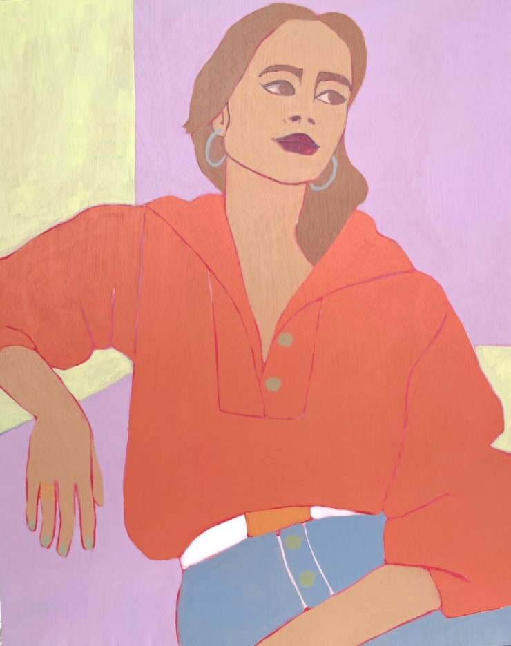 Susie Stone Sitting Back, 2021