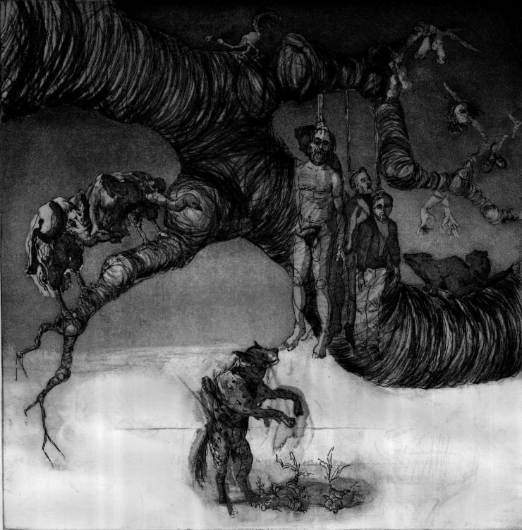 Maite Cascón, The Shadow Tree IV, 2017