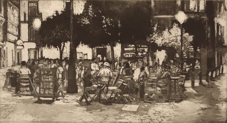 Austin Cole, Night Scene Seville 4, 2024