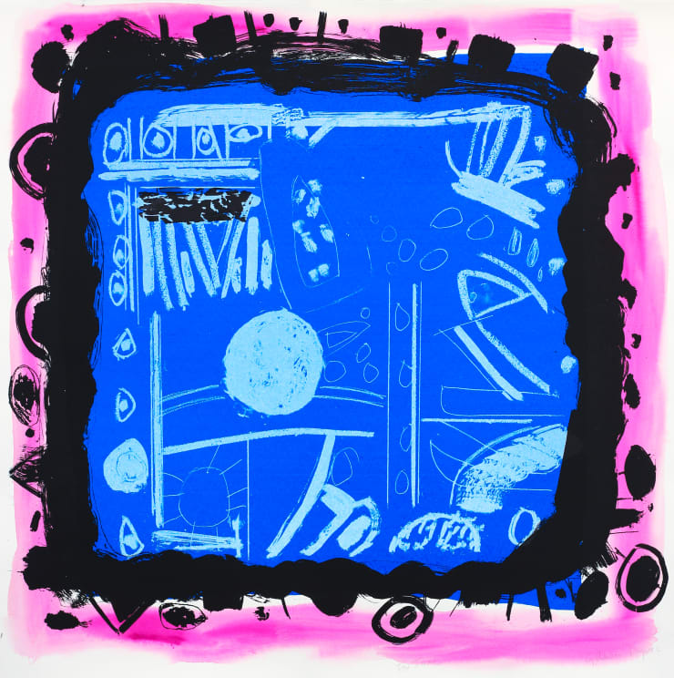 Dulwich College Secret Bid Auction 2025, Lot 4: Gillian Ayres - Phoebus' Blaze, 1992