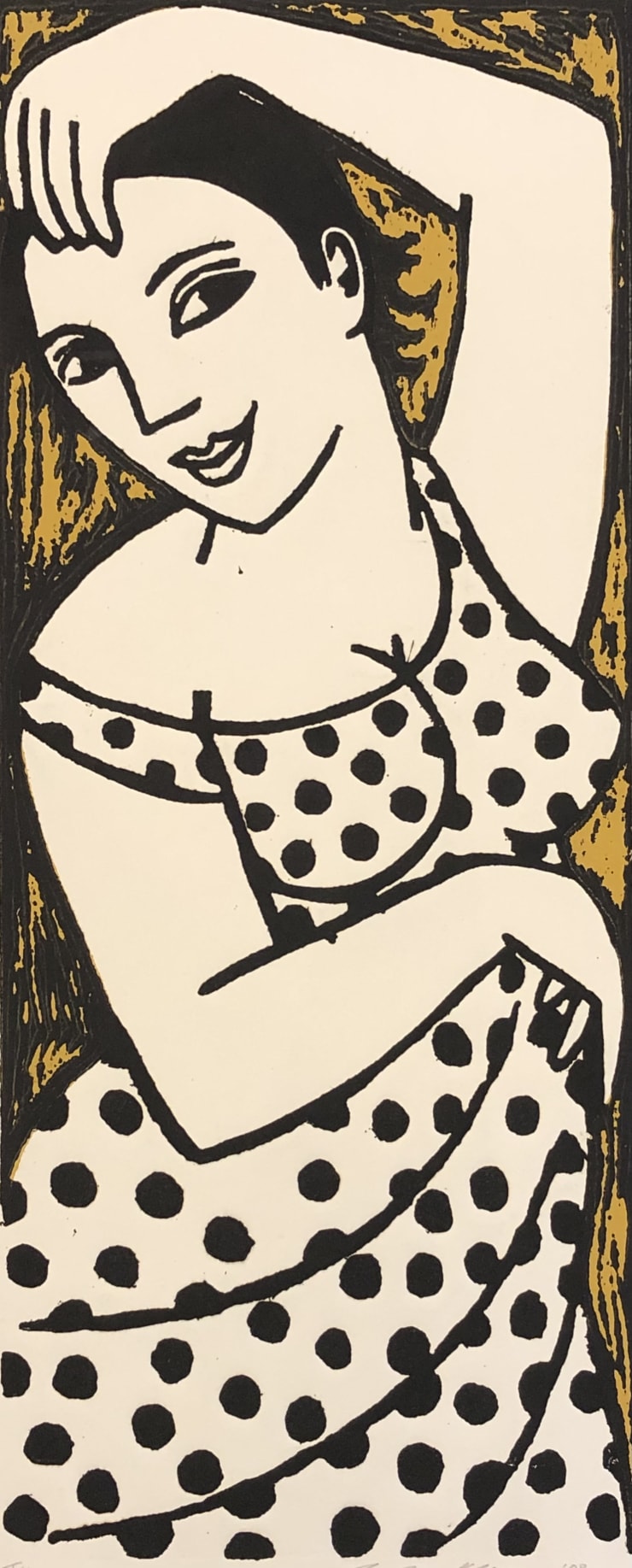 Anita Klein Open Studio, Dancing III, 2008