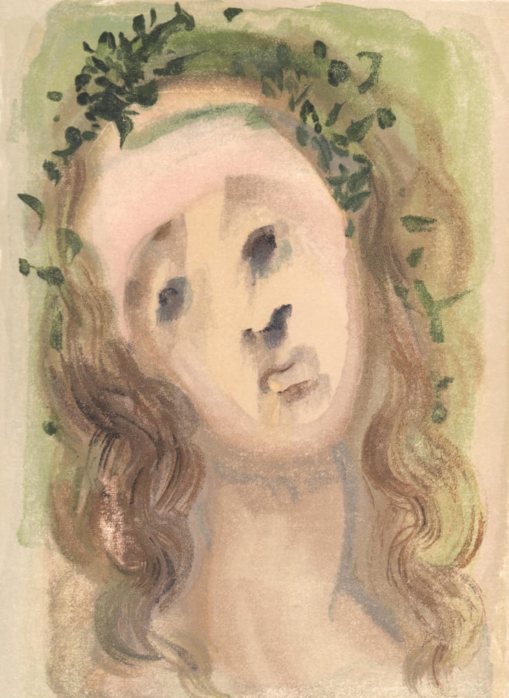 Christmas Secret Bid Auction 2025 LOT 64: Salvador Dalí - The Face of Virgil (Purgatory: Canto 10), 1960-64 SOLD