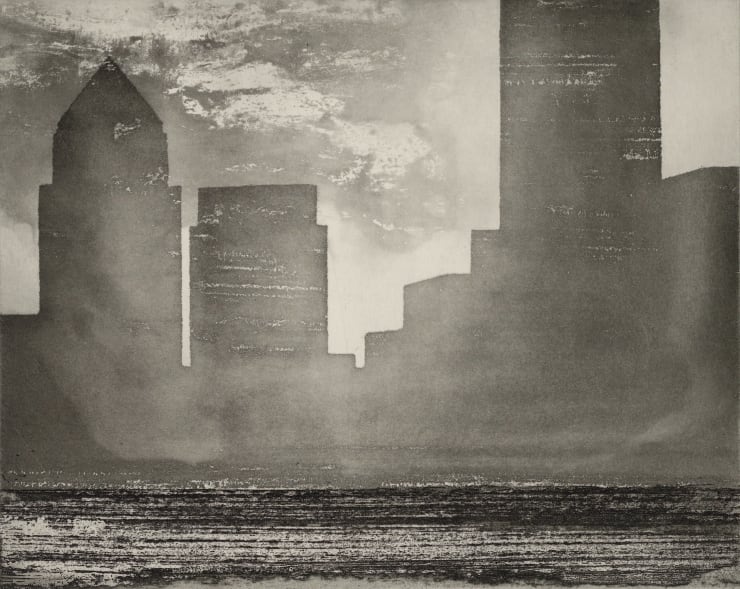 Jason Hicklin, The Thames. Columbia Wharf, 2023
