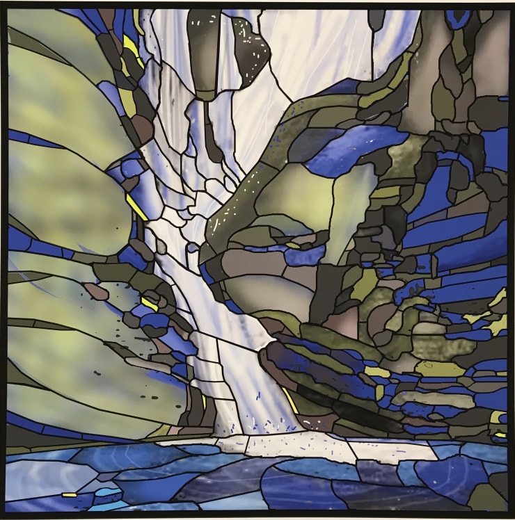 Christmas Secret Bid Auction 2024 LOT 96: Ardyn Halter - High Waterfall, 2017