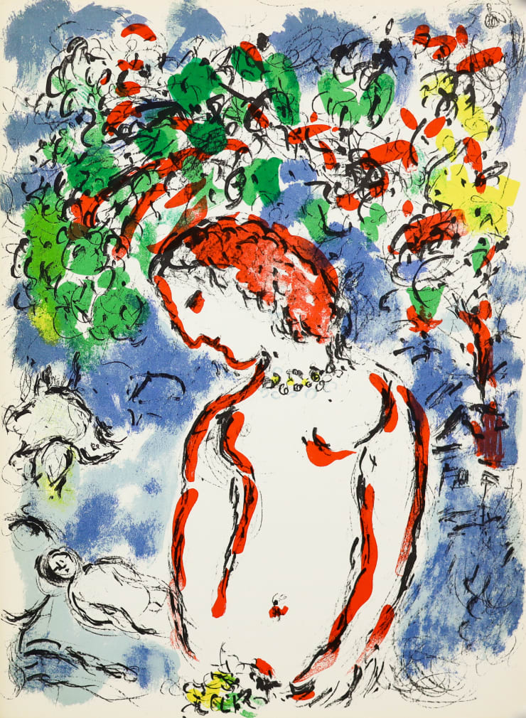 Christmas Secret Bid Auction 2025 Lot 40: Marc Chagall - From ‘Derrière le Miroir - Chagall’, 1972 SOLD