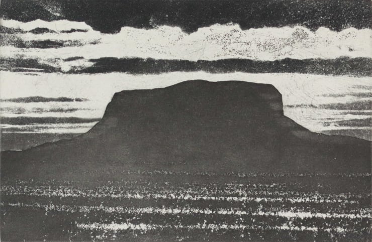 Norman Ackroyd, Benbulben, 2018