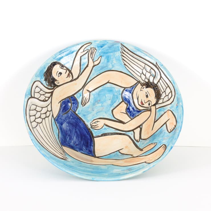 Anita Klein, Swirling Angels, 2024