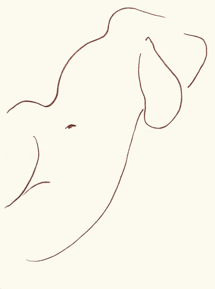 Henri Matisse Plate 43. Florilège des Amours de Ronsard , 1948