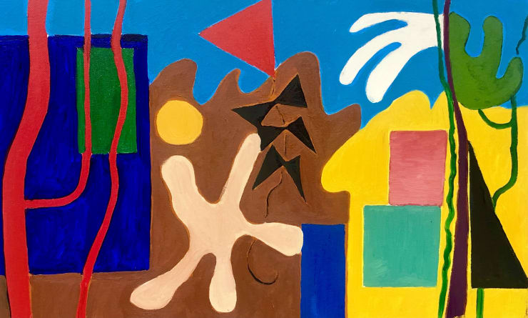 Andrew Marr Chalcot Square at Midsummer, 2020