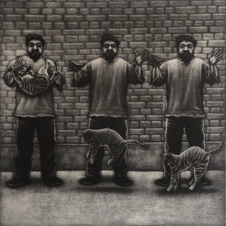 Mychael Barratt, Ai Weiwei's Cat II, 2022