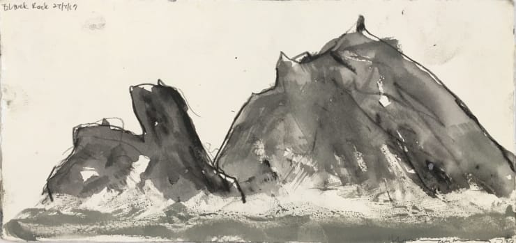 Norman Ackroyd, Black Rock (II), 2019