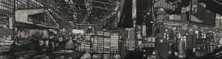 Austin Cole, Tokyo Fishmarket Warehouse 2, 2018