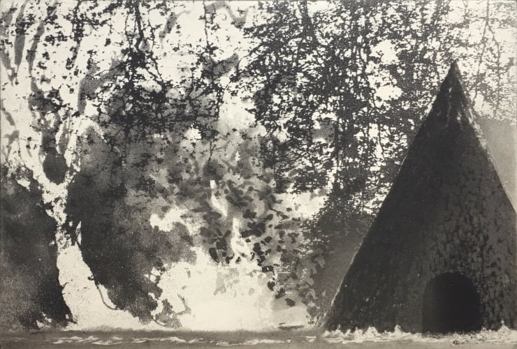 Norman Ackroyd At Antony, 2019
