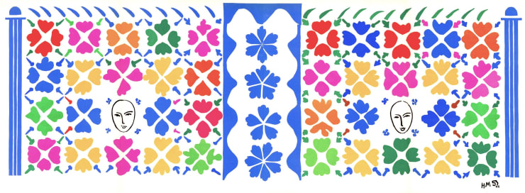 Henri Matisse Décoration - Masques, 1954