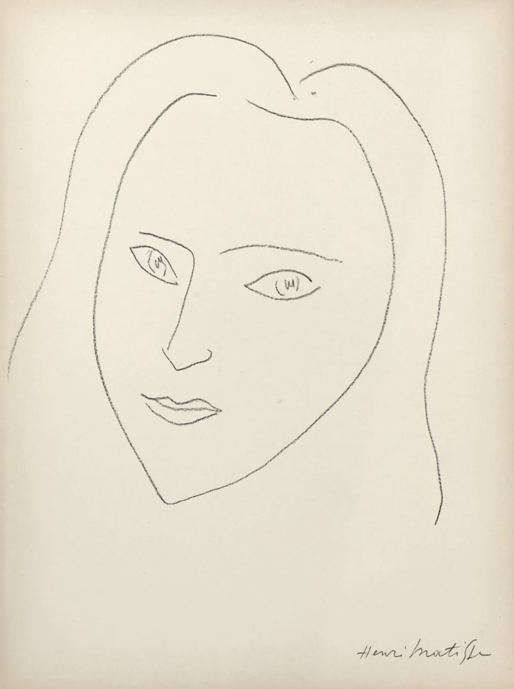 Henri Matisse, À la Mémoire de Angèle Lamotte I, 1945