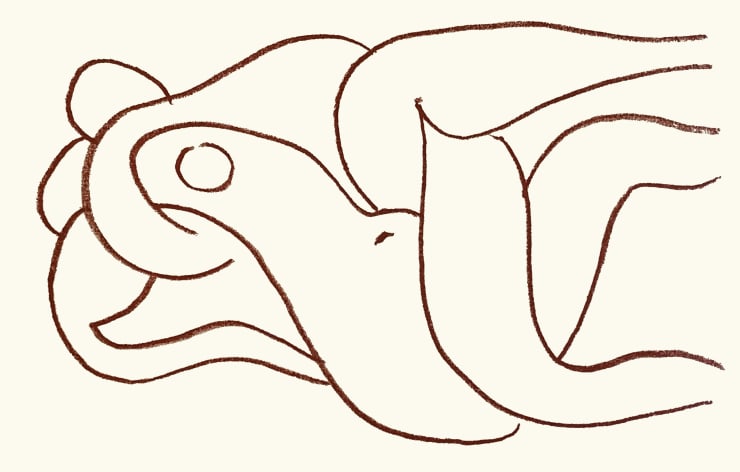 Henri Matisse Plate 28. Florilège des Amours de Ronsard, 1948