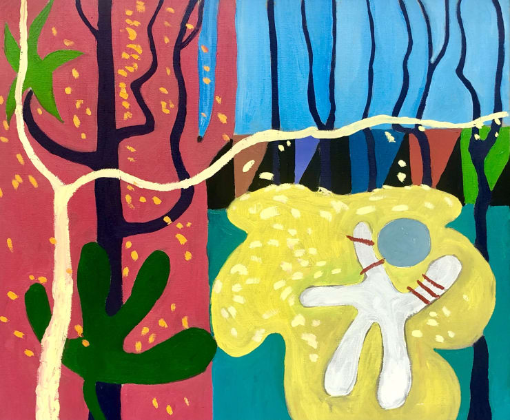 Andrew Marr Chalcot Square: Autumn Playing, 2021