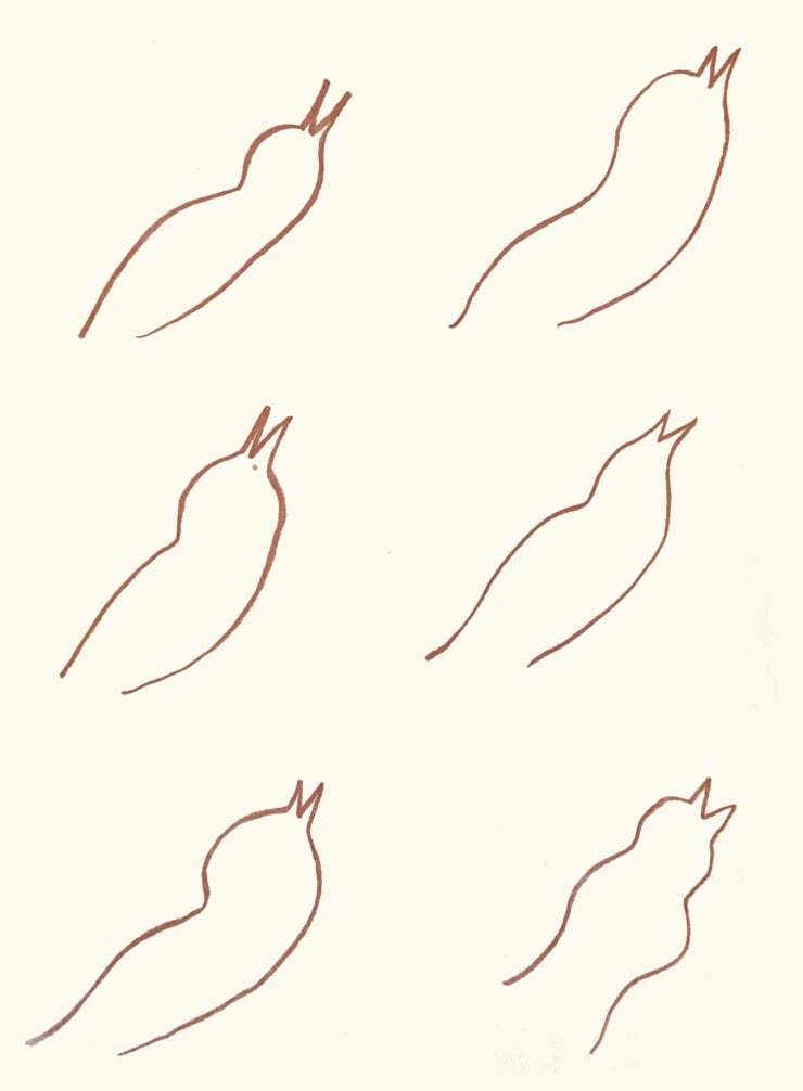 Henri Matisse Plate 140. Florilège des Amours de Ronsard , 1948