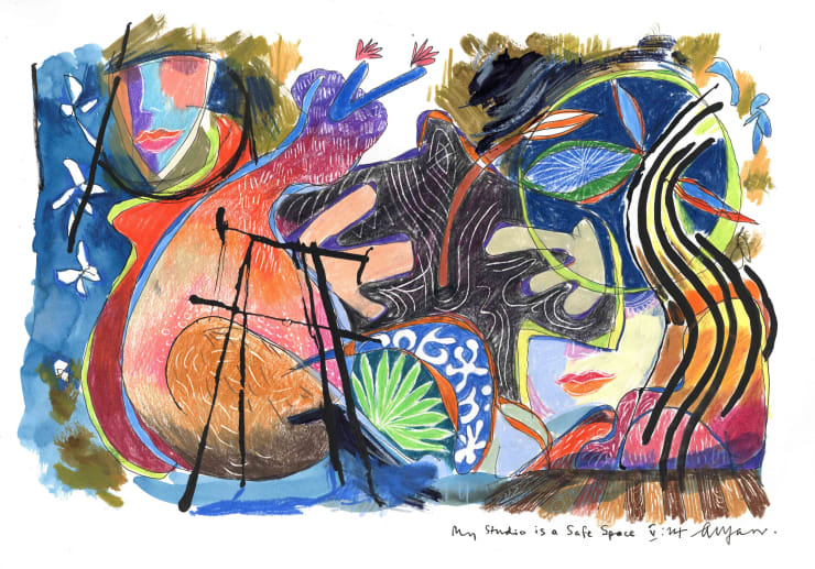 Andrew Marr My Studio is a Safe Space V:24, 2024