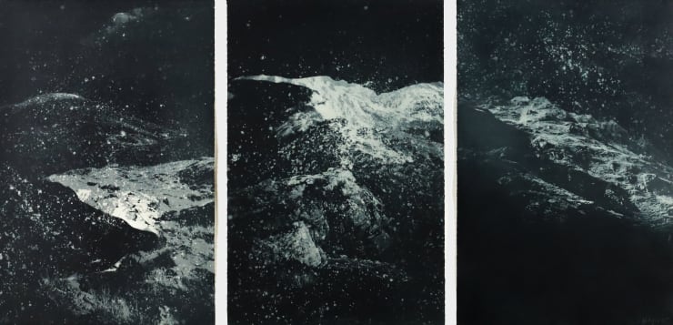 Rebecca Holmes Night Fragments - Triptych, 2025