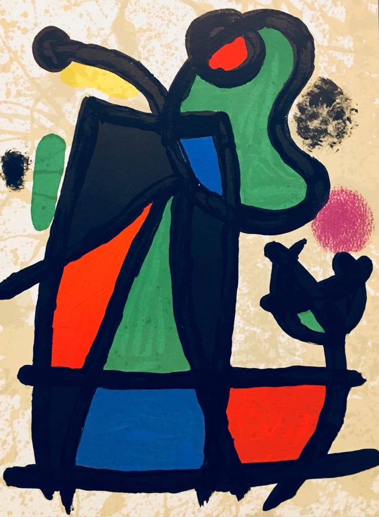 Joan Miró From 'Derrière le Miroir - Joan Miró, Sculptures', 1970
