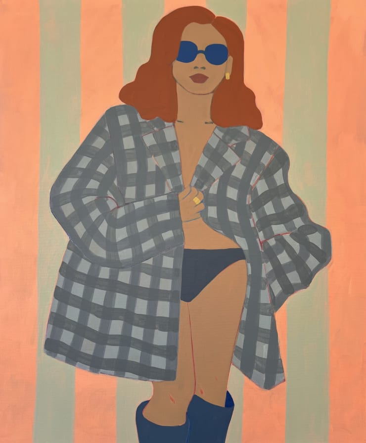 Susie Stone Check Coat, 2025