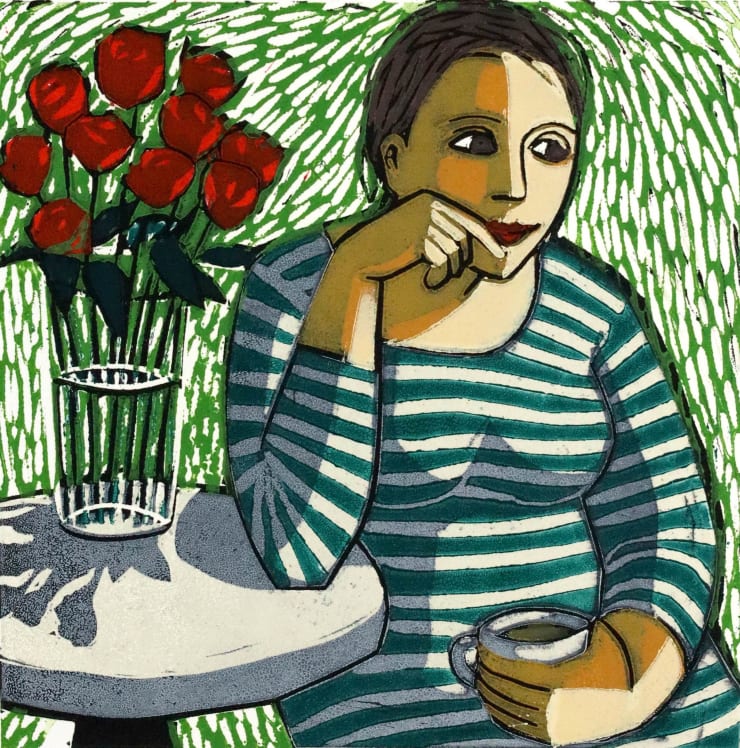 Anita Klein Studio Sale, Tea and Roses (TP), 2022