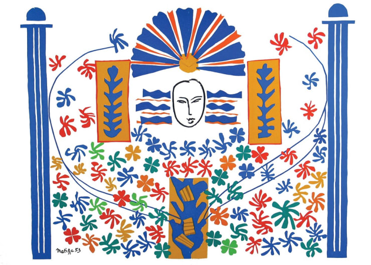 Henri Matisse, Apollon, 1954