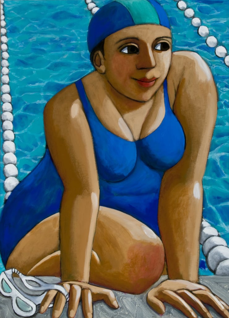 Anita Klein Studio Sale Dopo Nuotare (After Swimming), 2019