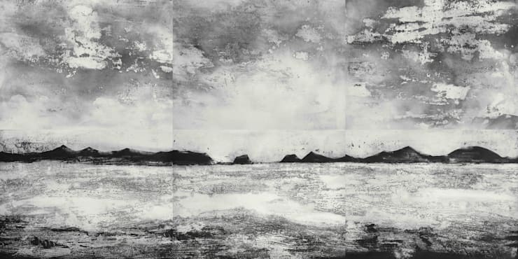 Jason Hicklin, Ramsey Sound (Hexaptych), 2021
