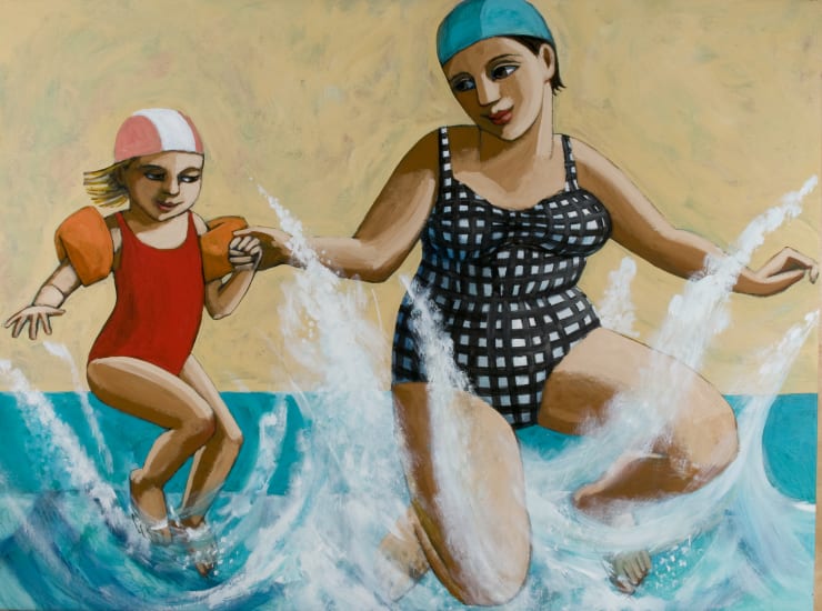 Anita Klein Studio Sale Jumping in Together, 2019 Usual retail price: £8000 Discounted price: £4000