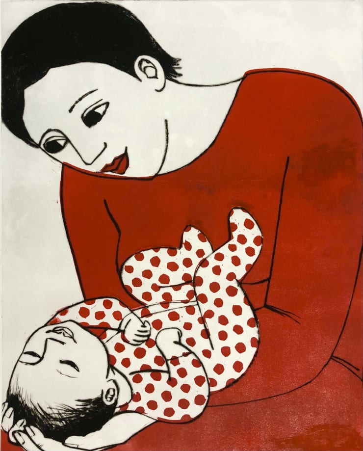 Anita Klein Open Studio, Betty Smiles (TP1), 2015