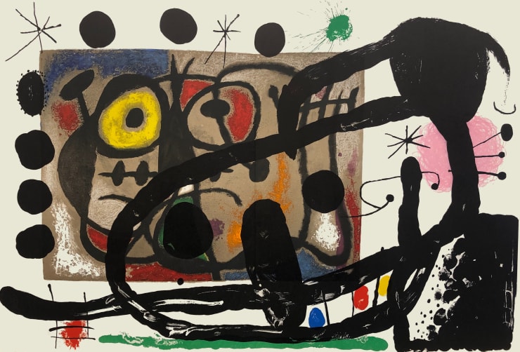 Joan Miró From ‘Derrière le Miroir - Joan Miró: Cartons’, 1965
