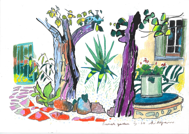 Andrew Marr French Garden VII:24, 2024
