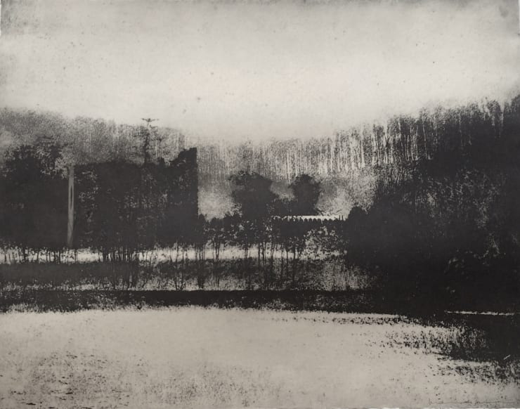 Norman Ackroyd Morning Picture, Wardour Castle, 1999