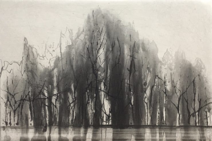 Norman Ackroyd Hood Hill, 2019