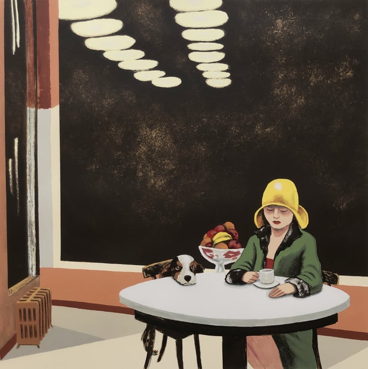 Mychael Barratt, Edward Hopper's Dog, 2023