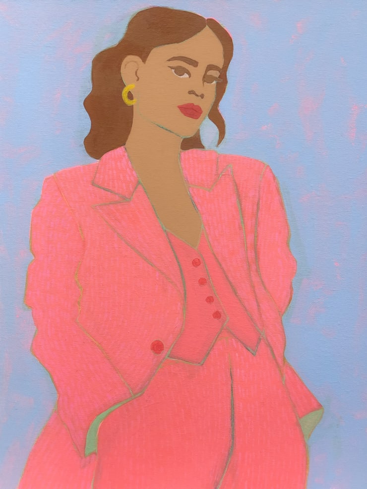 Susie Stone Hot Pink Suit, 2024