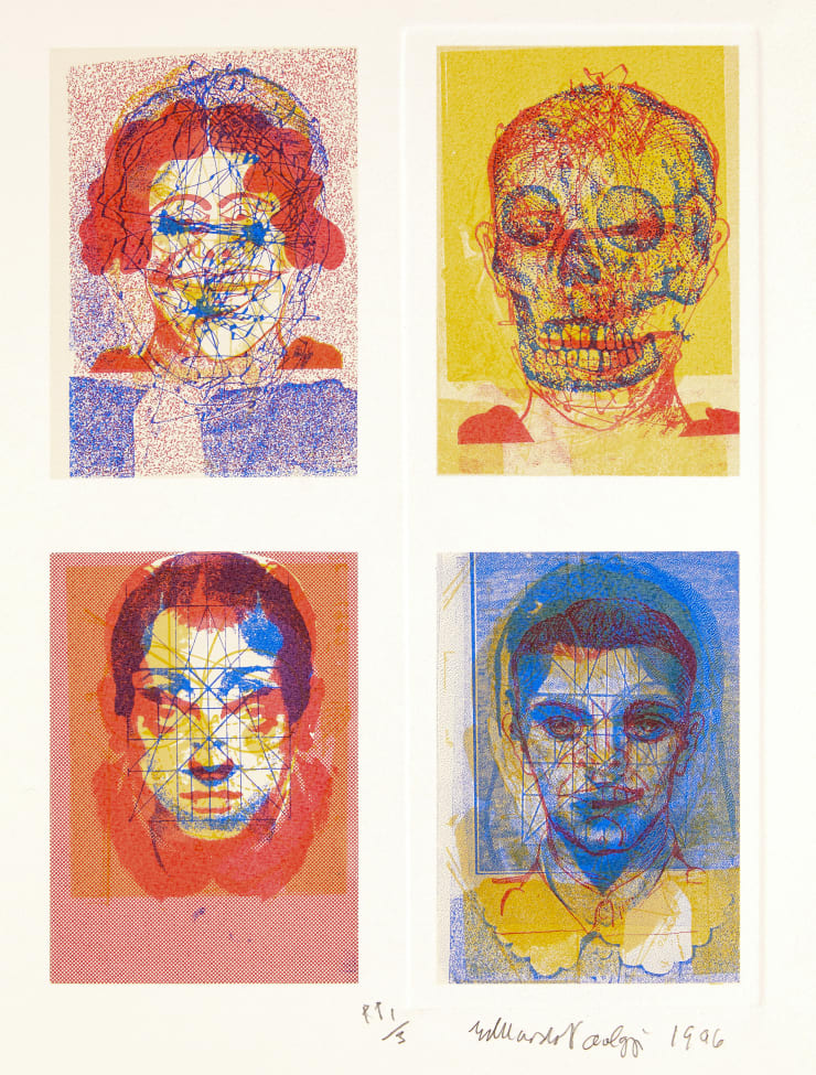 Eduardo Paolozzi, The Bunuel Suite (in colour) 3, 1996