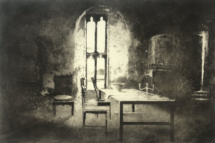 Norman Ackroyd Oranmore Castle – Daybreak, 1999