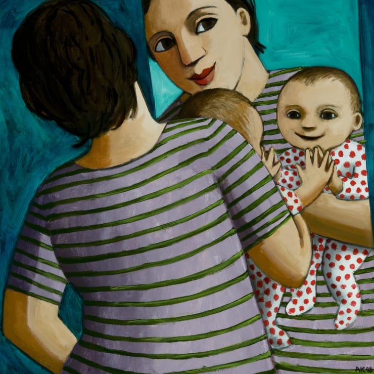 Anita Klein Studio Sale, The Mirror, 2018