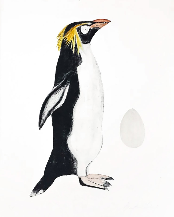 Dulwich College Secret Bid Auction 2025, Lot 51: Beatrice Forshall - Northern Rockhopper Penguin II