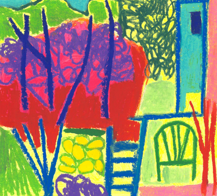 Nigel Swift Italian Garden in April XIX, 2025