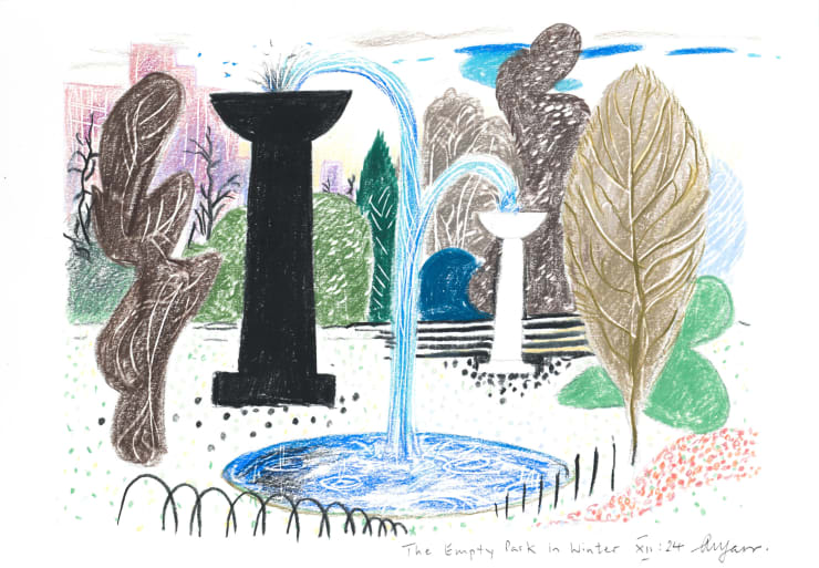 Andrew Marr The Empty Park in Winter, XII:24, 2024