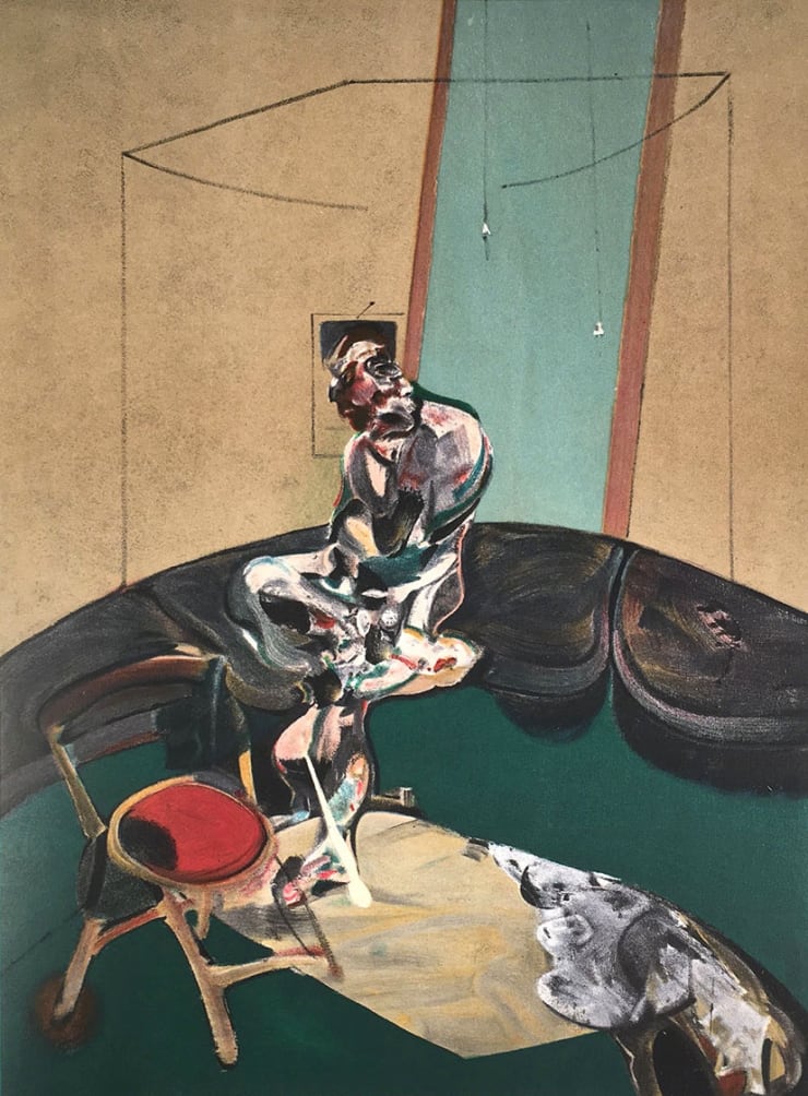 Francis Bacon, Portrait of George Dyer Sitting, 1966