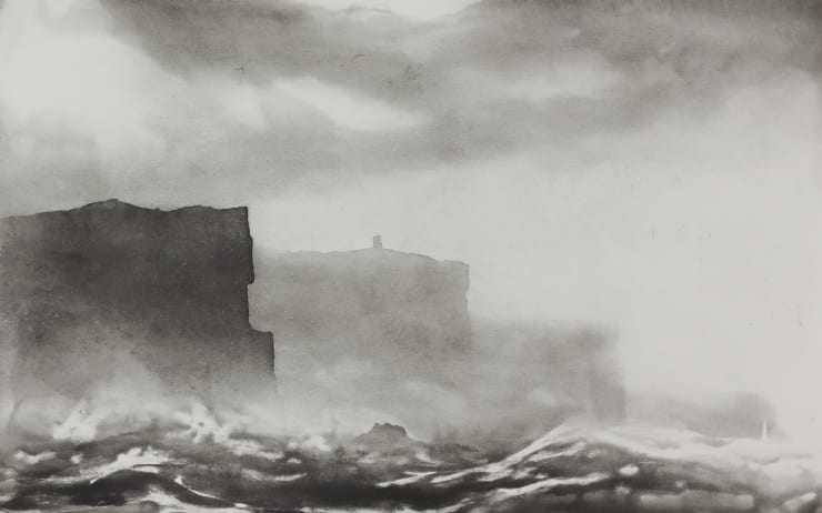 Norman Ackroyd, The Cliffs of Moher, 2007